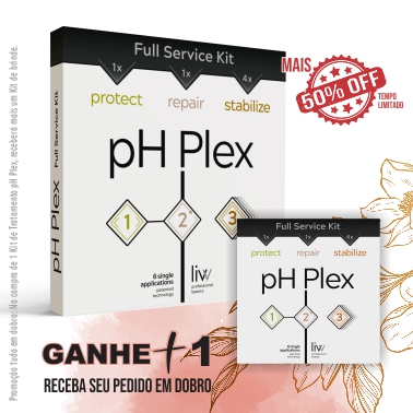 pH Plex Kit de Reconstrução Capilar – Tratamento Completo (Assinatura)