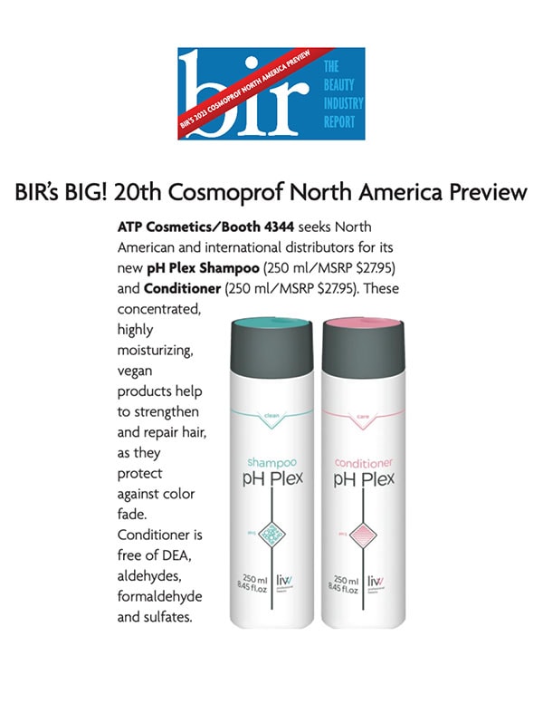 The Beauty Industry Report Logo with Text: BIR's BIG! 20th Cosmoprof North America Preview